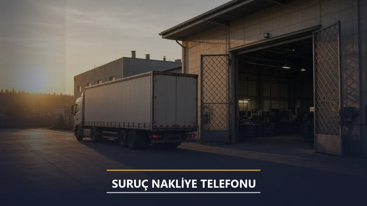 Suruç Nakliye Telefonu