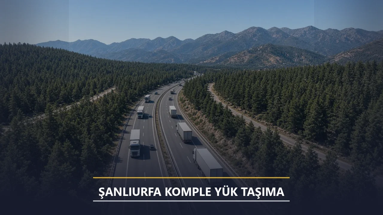 Şanlıurfa Komple Yük Taşıma